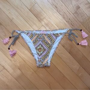 Victoria’s Secret PINK tasseled bikini swim suit bottoms